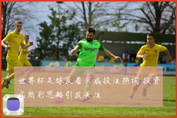 世界杯足球反着买成投注热词 投资式购彩思路引发关注